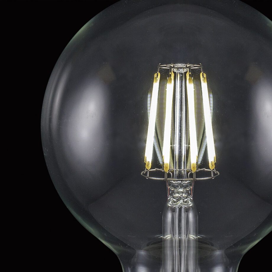 Bombilla 6W Led G95 globo Neutra,  FS0049 Alemar.STOCK DISPONIBLE EN TIENDA