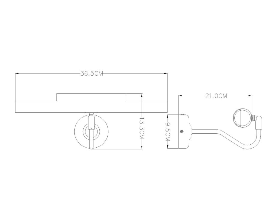 Alumbracuadros / espejos Cuero 2xE14 Globo Lighting 4405 Picture BASICOS, DISPONIBLE EN TIENDA_