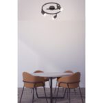 Plafón OLIWA marrón rústico en espiral 3 focos gu10 Globo Lighting