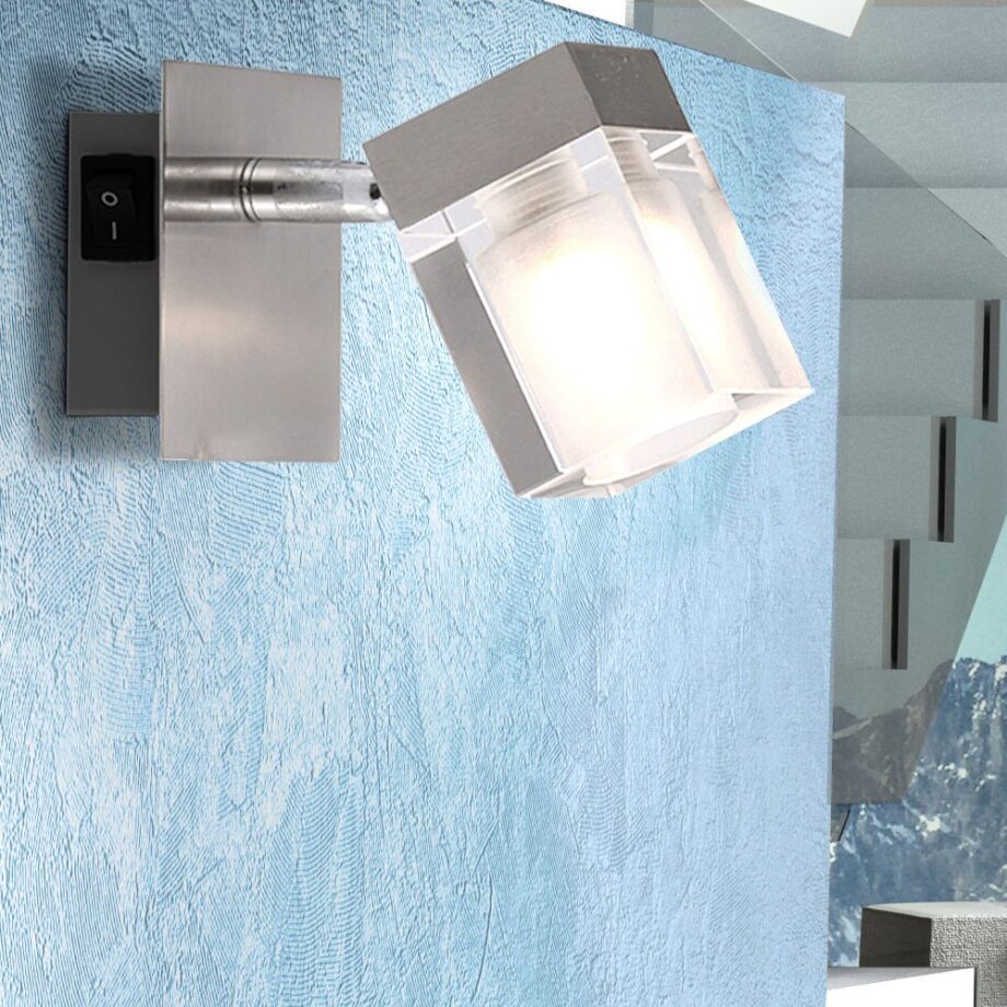 Foco níquel con interruptor G9 Style  5644-1 Globo Lighting g9 DISPONIBLE EN TIENDA_