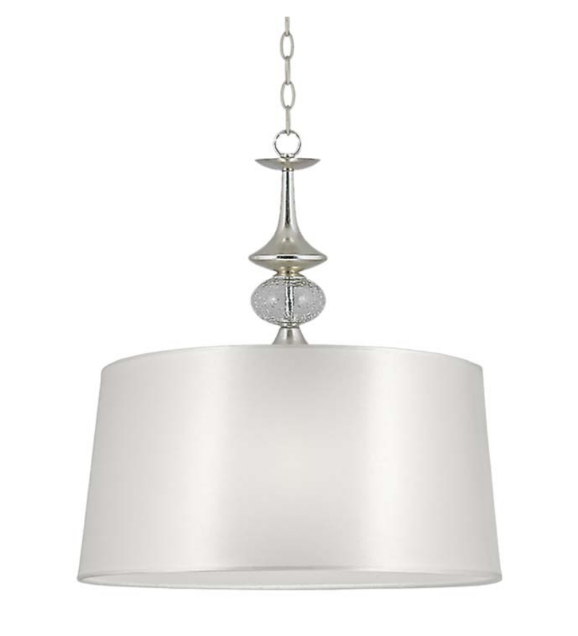 Pantalla para Colgar en E27, Medida 40cm, Seda Beige XP021 Ajp. STOCK DISPONIBLE EN TIENDA