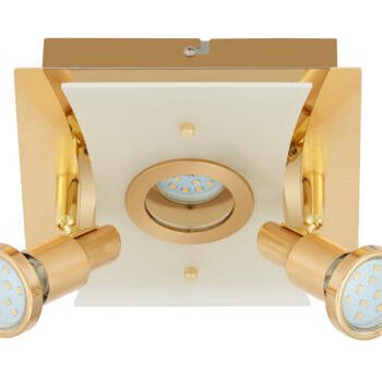 Plafón Led, con dos focos orientables y uno fijo, 3 x 5W, 3485-037  Briloner. STOCK DISPONIBLE EN TIENDA