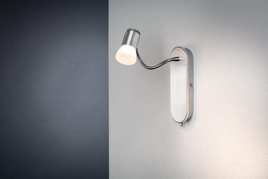 Aplique 3w Led pared articulado Bariton Paulmann 60219 3k OUTLET DISPONIBLE EN TIENDA>