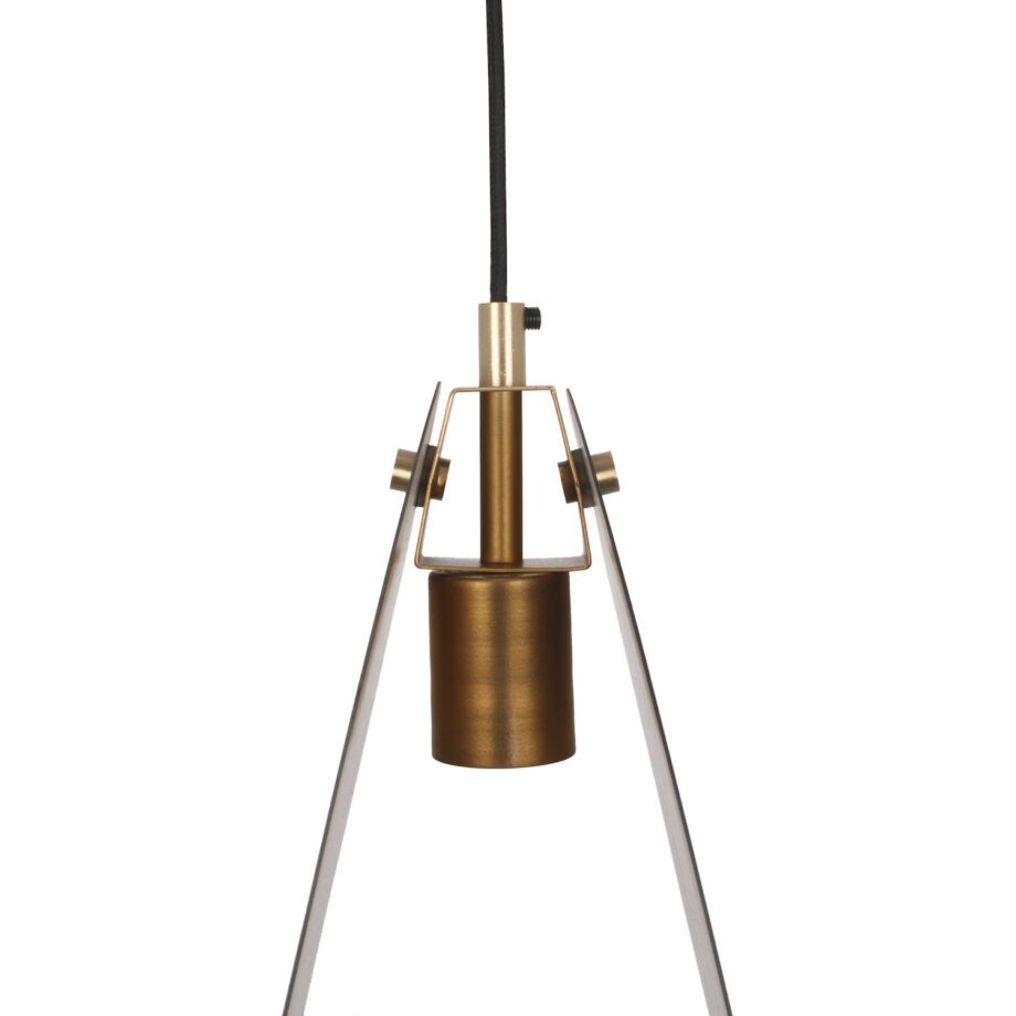 Lámpara MOON BLANC blanco/oro OPJET PARIS 12003 Diámetro 29cm DISPONIBLE EN TIENDA