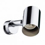 Aplique para espejo a pinza MINTAKA cromo para bombilla gu10 Paulmann