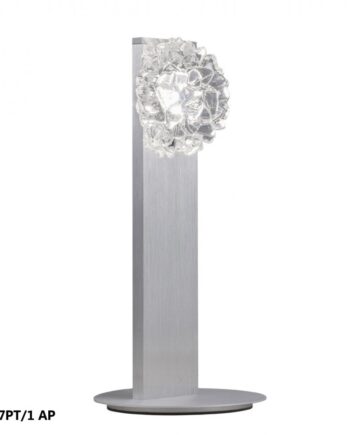 ROSE: Sobremesa aluminio pulido con cristal 6w Led 4k, 3157 Ajp Iluminación. STOCK DISPONIBLE EN TIENDA - Compra dos Unidades Iguales en Oferta