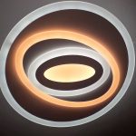 Plafón Led Fantasy 91w Led mando distancia Blanco y metacrilato 6001 Il.lumino