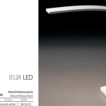 ELIA - Lámpara blanca de sobremesa diseño ideal como flexo  8w Led