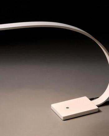 ELIA - Lámpara blanca de sobremesa diseño ideal como flexo 8w Led