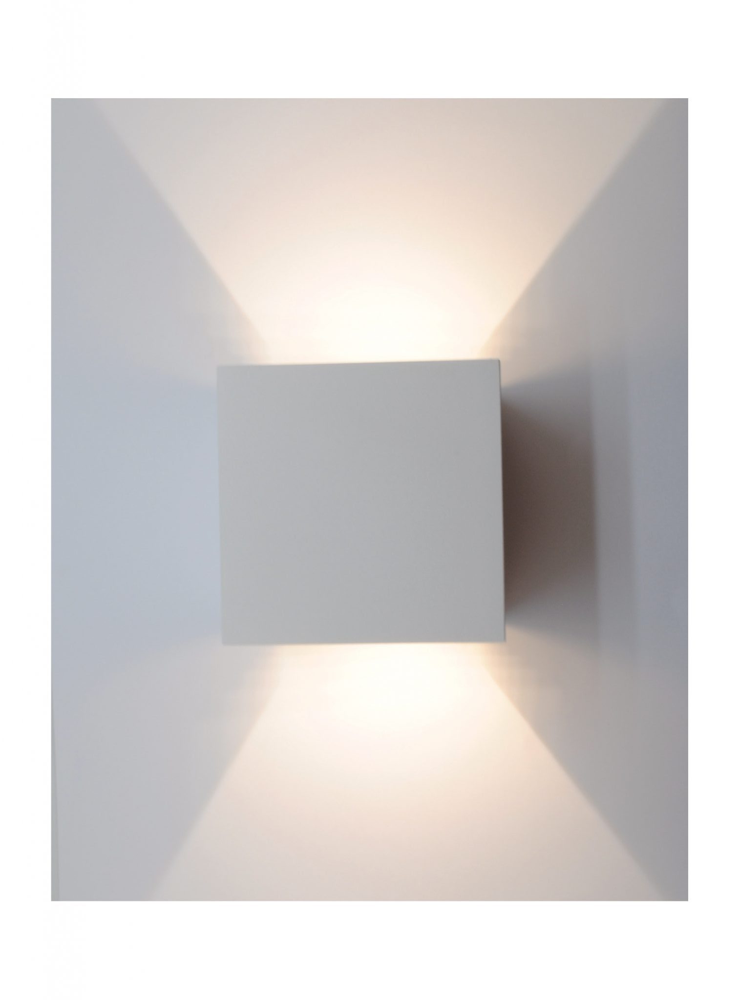 Lampara de pared aplique LED RGB IP20 ovalado Blanco 6W
