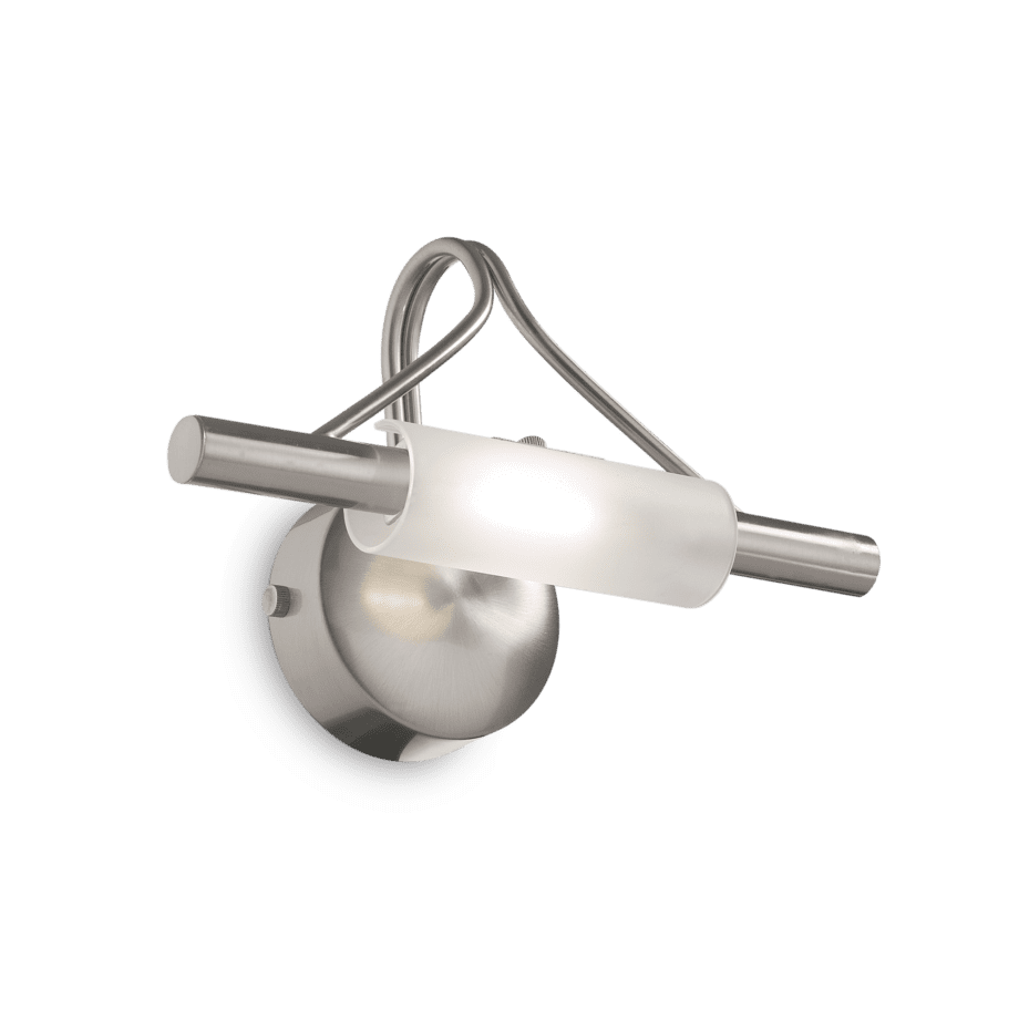 Aplique pared LUCCIOLA Ap1 Niquel satinado R7s Ideal lux DISPONIBLE EN TIENDA
