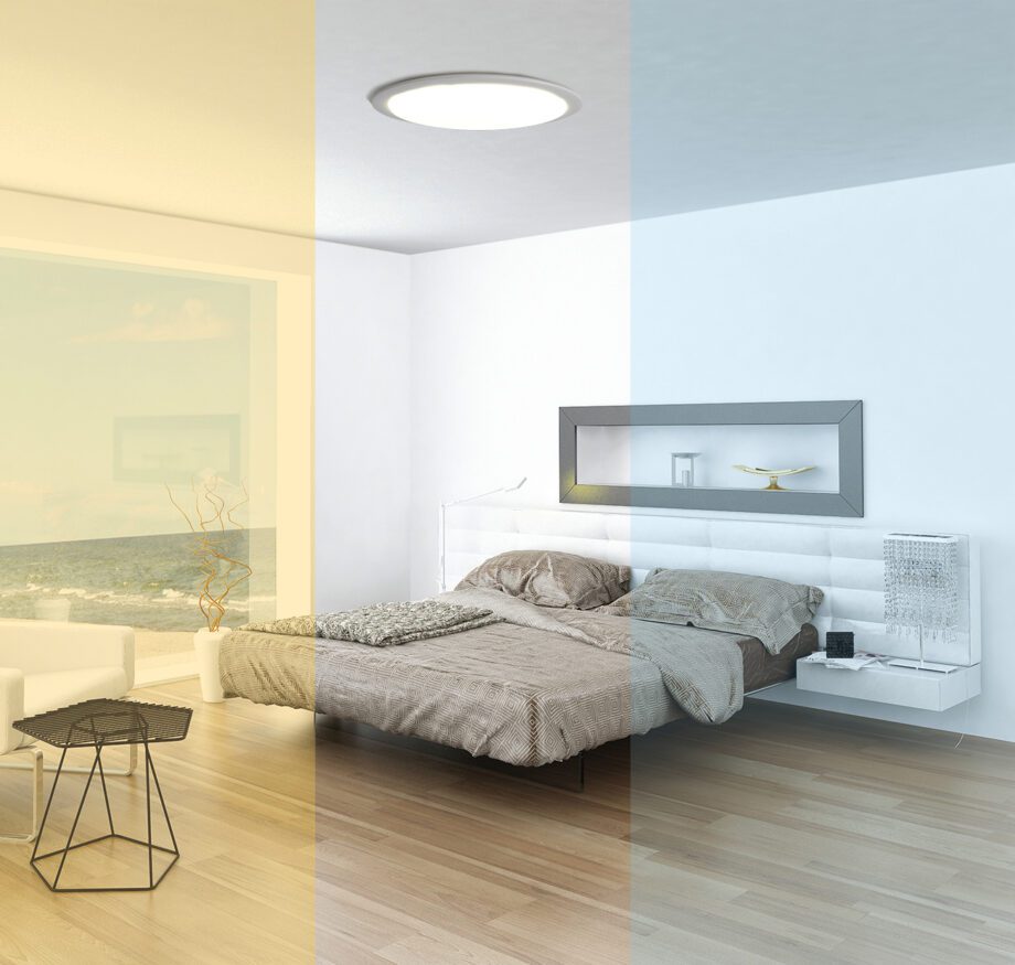 IMAX: Plafón Led  Dimable con mando a distancia 46w  Blanco con 60cm  Acb Iluminación. STOCK DISPONIBLE EN TIENDA
