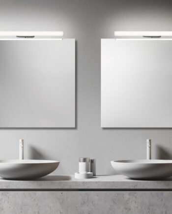 Aplique pared cromo LINEA 5-7648 Mdc 10w 4K 50cm Ip44.