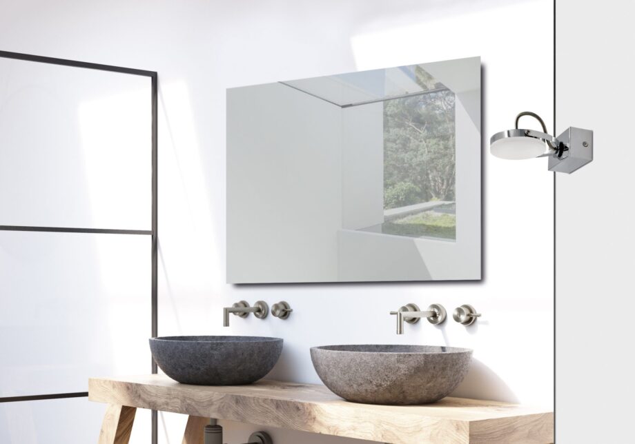 SARA: Foco orientable cromo con 3W Led en luz cálida 3k, con Ip44, 4087/B1 Acb Iluminación. STOCK DISPONIBLE EN TIENDA