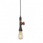 CAÑO: Colgante original con forma de grifo para bombilla decorativa E27, Alemar 10359. STOCK DISPONIBLE EN TIENDA