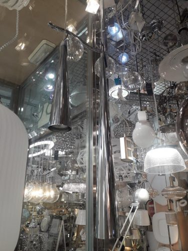 colgante-individual-cromo-cono-utrech-roilux-gu10-tienda-lamparas-almeria-online-web-aranda