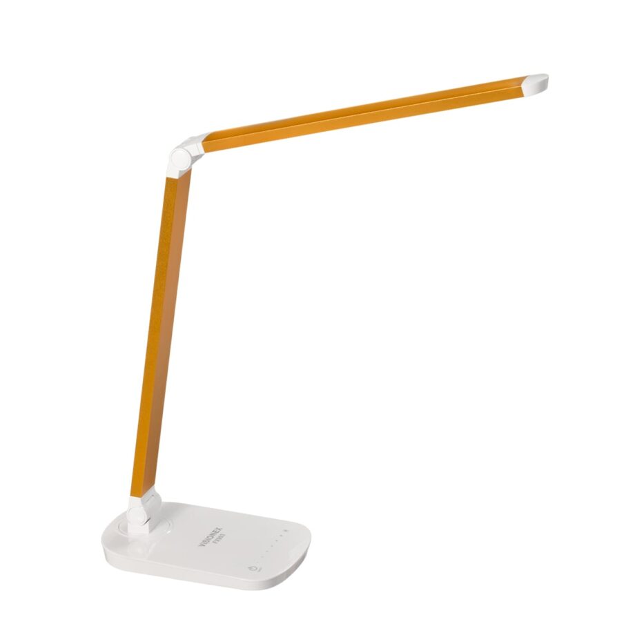 Flexo Led 8w dimable en 5000k, blanco / oro FX903 Visionex Anperbar. STOCK DISPONIBLE EN TIENDA