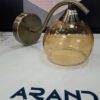 aplique-de-pared-cuero-dorado-g9-con-cristal-lamparas-silvio-en-electricidad-aranda-almeria