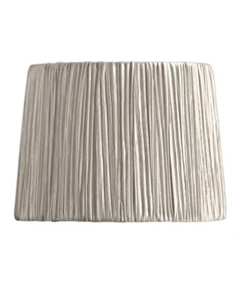 Pantalla para E14, Medida 15 cm, Seda plisada beige XP019 Ajp. DISPONIBLE EN TIENDA