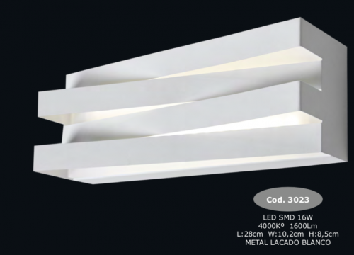 aplique-led-cross-16w-3023-il.lumino-electricidad-aranda-lamparas-almeria-
