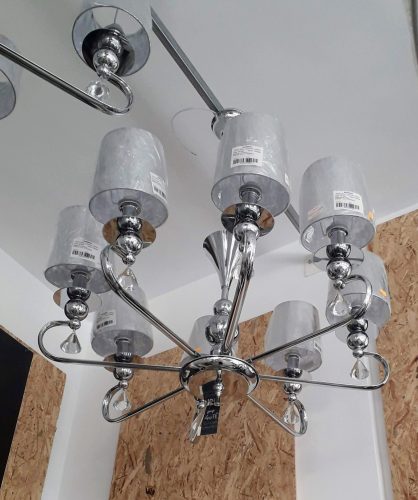 lampara-brazos-plata-cristal-tegaluxe-clasica-plata-cromada-con-pantallas-electricidad-aranda-lamparas-almeria-