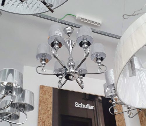 lampara-clasica-tegaluxe-cromo-pantallas-plata-elegante-grande-electricidad-aranda-lamparas-almeria-