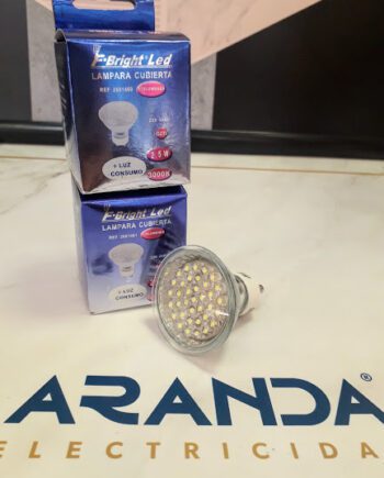 Bombilla Led gu10 2,5W día 6k 2601461 F Bright DISPONIBLE EN TIENDA>