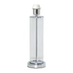 Pie de lámpara de sobremesa CILINDRO en color cromo 787 41cm Marinisa. DISPONIBLE EN TIENDA