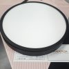 Plafón LED superficie negro 20w 6k 3815-F Incolamp 23cm