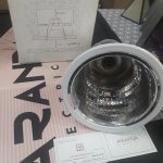 Downlight empotrar blanco forma cono interior plata para bombilla E27, Fx-500 Miño. STOCK DISPONIBLE EN TIENDA