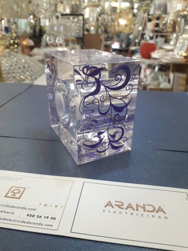 tulipa-cristal-g9-cubo-transparente-g9-xiriluz-electricidad-aranda-lamparas-almeria-