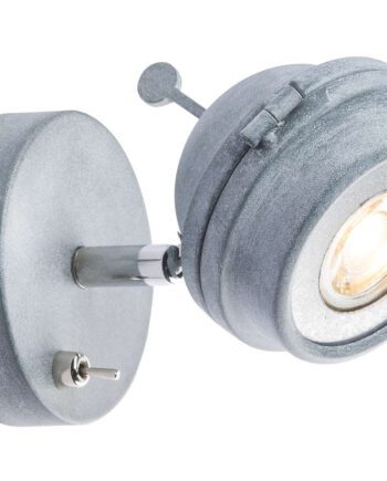 MICAH: Foco metal gris con gu10 57301-1 Globo Lighting.