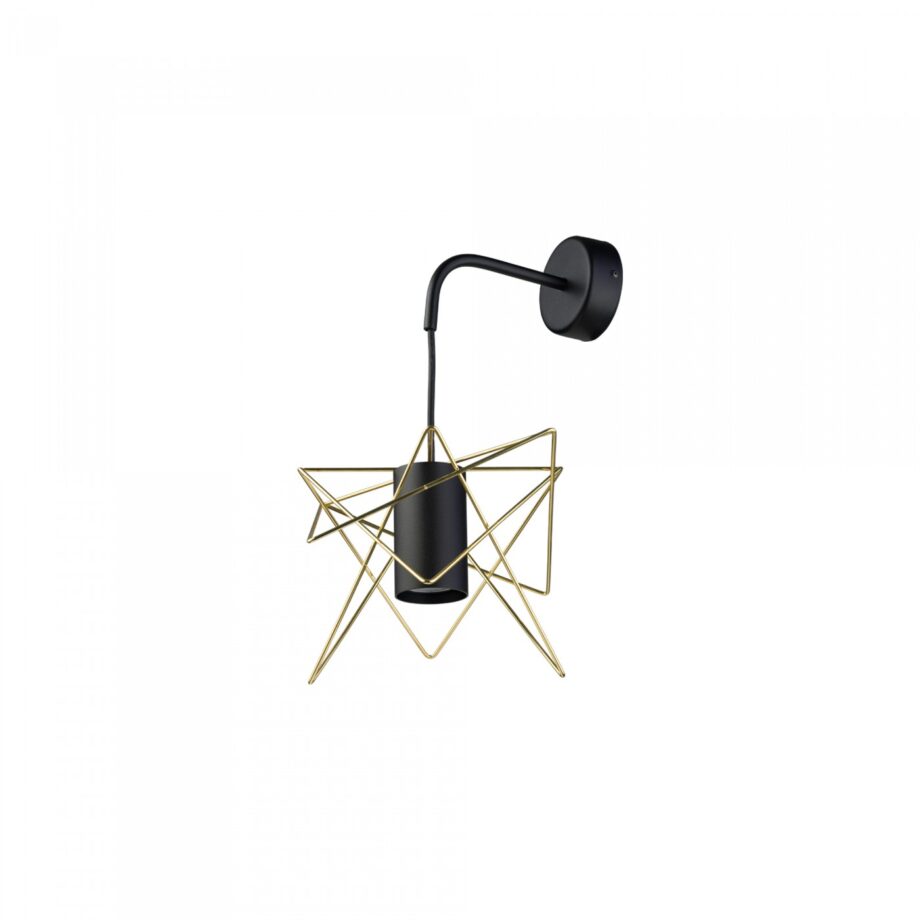 GSTAR:  Aplique / Colgante geometrico varillas negro yoro gu10, 8285 Nowodvorski. STOCK EN TIENDA