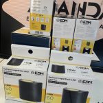 Aplique Led negro 6W 4k efecto luz arriba abajo 32143 EDM. STOCK DISPONIBLE EN TIENDA