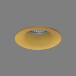 Aro empotrable WINKA oro tecnico para bombilla gu10 3557/8 Acb Iluminación. STOCK DISPONIBLE EN TIENDA