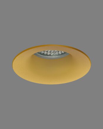 Aro empotrable WINKA oro tecnico para bombilla gu10 3557/8 Acb Iluminación. STOCK DISPONIBLE EN TIENDA