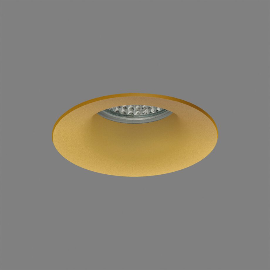 Aro empotrable WINKA oro tecnico para bombilla gu10 3557/8 Acb Iluminación. STOCK DISPONIBLE EN TIENDA