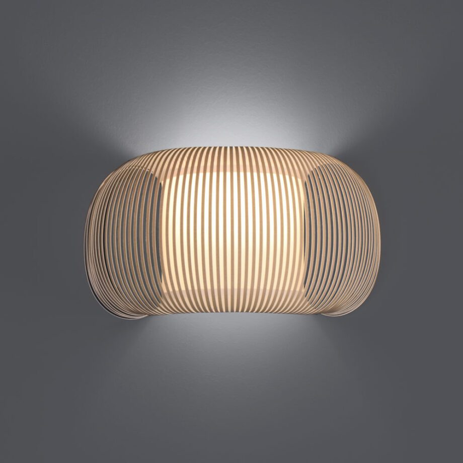 MIRTA: Aplique de pared Piedra diseño con E27 A30550PI Acb Iluminación. 40cm.