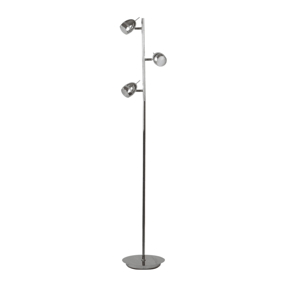 Lámpara de pie 3 luces Led orientables 9100/3PS Xiriluz. STOCK DISPONIBLE EN TIENDA