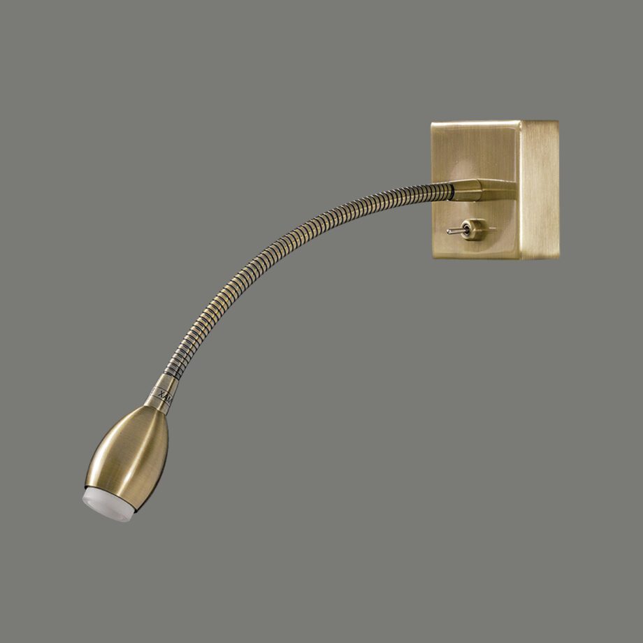 FLEX: Aplique cuero con Lector y con interruptor A167361U  Acb Iluminación.