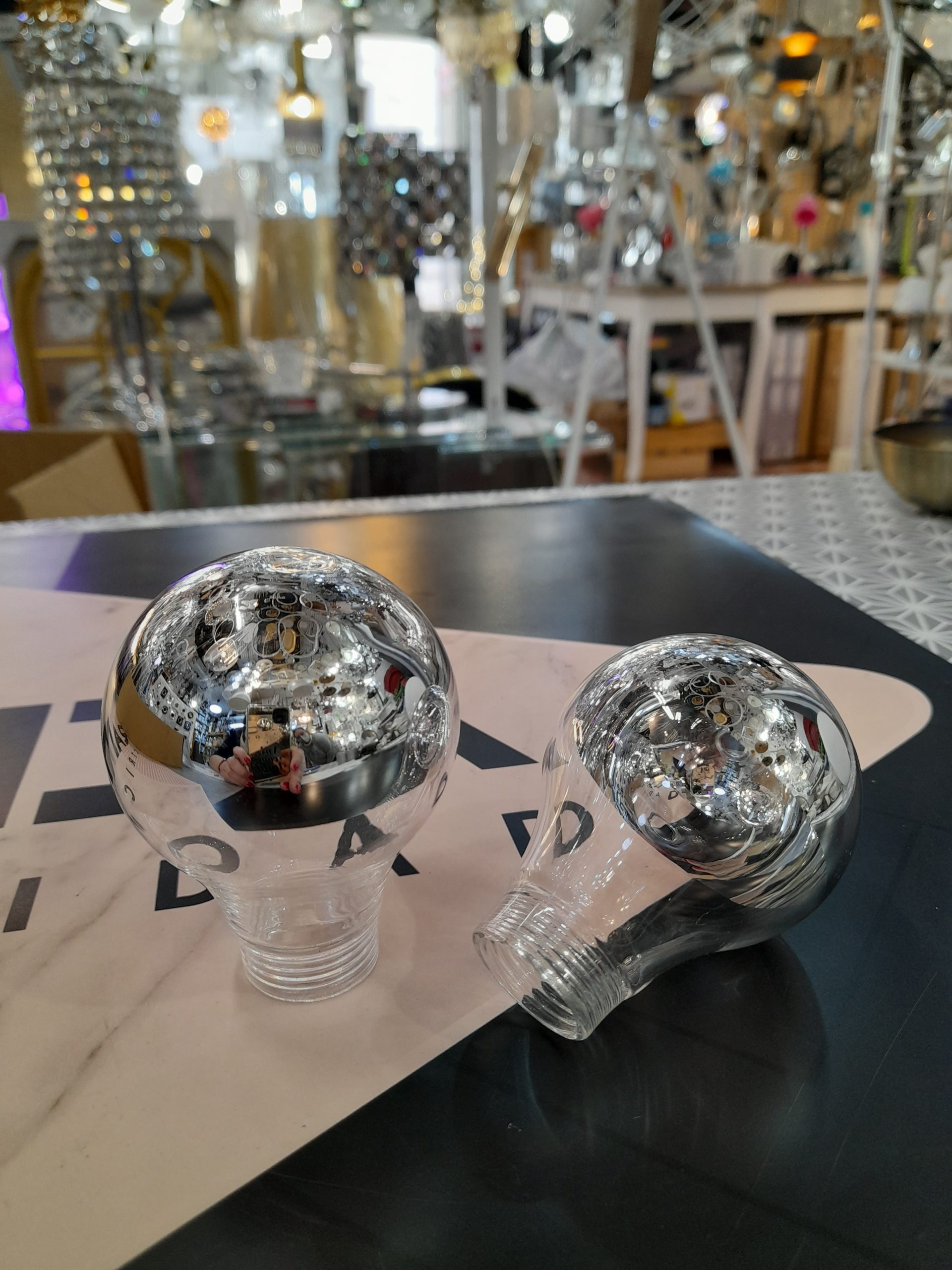 Tulipa cristal rosca g9 a giro transparente Cúpula Plata G60 875.66 Paulmann. STOCK DISPONIBLE EN TIENDA