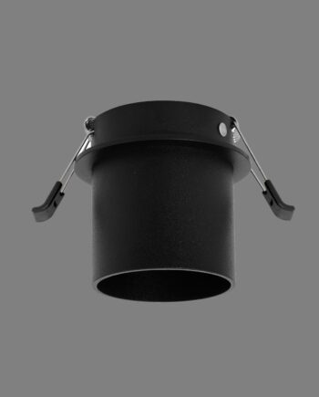 ZOOM: Foco Negro empotrable de techo para bombilla Led gu10, 16/3252 Acb Iluminación.
