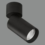 ZOOM: Aplique negro de pared o techo para bombilla gu10 Led, F37640N Acb Iluminación.