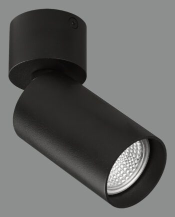 ZOOM: Aplique negro de pared o techo para bombilla gu10 Led, F37640N Acb Iluminación.