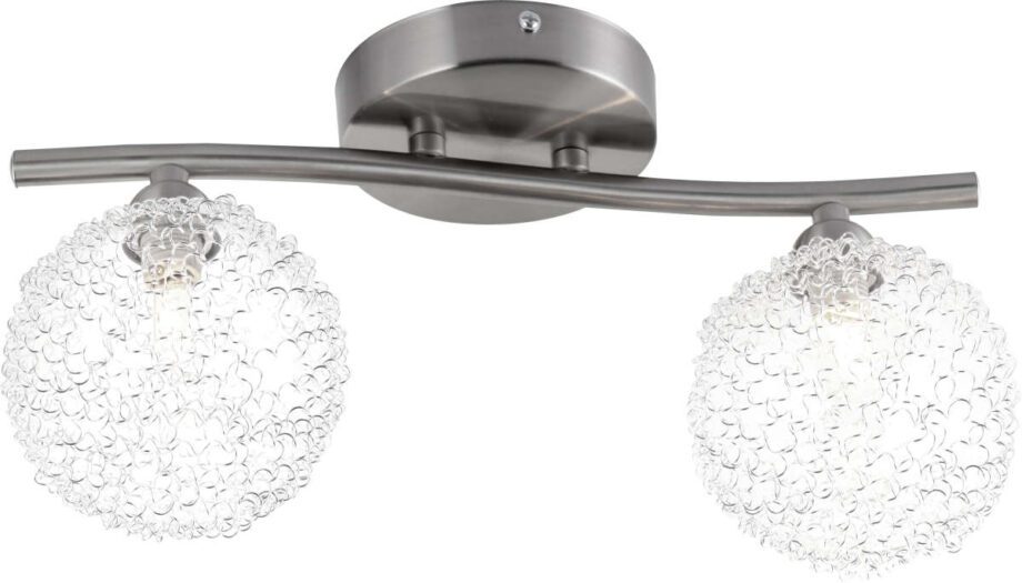 Plafón / aplique 2 g9 ENIGMA 56620-2 Globo Lighting. STOCK DISPONIBLE EN TIENDA