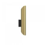EYE WALL CUT: Aplique de pared, negro y Dorado para 2 gu10 Led 7995 Nowodvorski. STOCK EN TIENDA