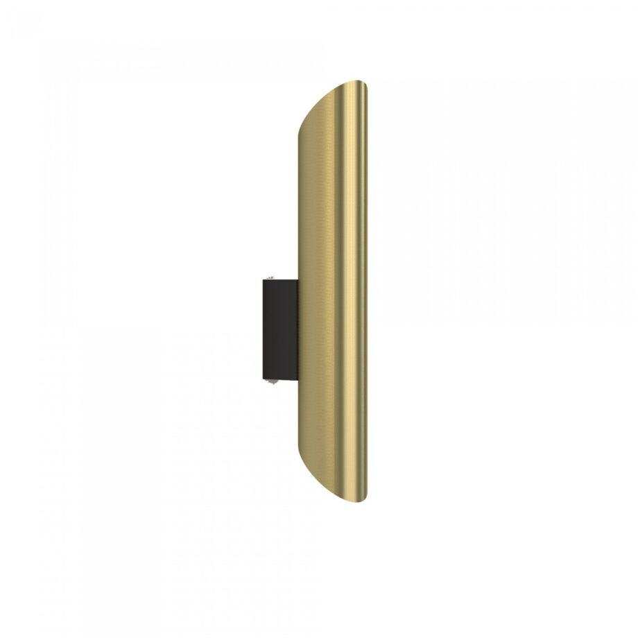 EYE WALL CUT: Aplique de pared, negro y Dorado para 2 gu10 Led 7995 Nowodvorski. STOCK EN TIENDA