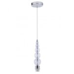 VERSALLES: Pendel bolas con cromo sin pantalla, 10903 Alemar. Para bombilla E27. STOCK DISPONIBLE EN TIENDA
