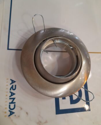 Empotrable redondo basculante aluminio fundición YUPI. STOCK DISPONIBLE EN TIENDA