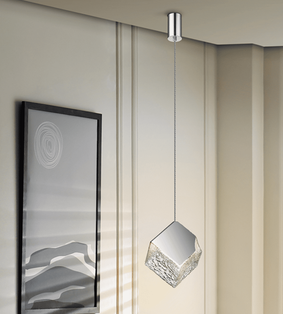 PRISCILA - Colgante individual 6w Led G9 Cromo